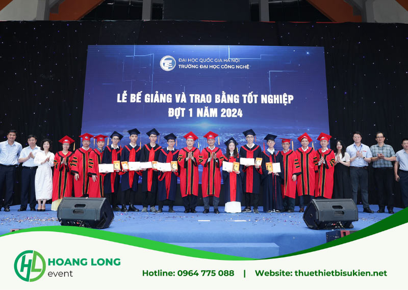 thiết bị tổ chức lễ bế giảng